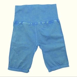 Bright Blue Free People Good Karma Bike Shorts #2